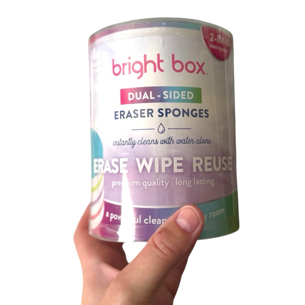 NWT Bright Box Dual-Sided Eraser Sponges